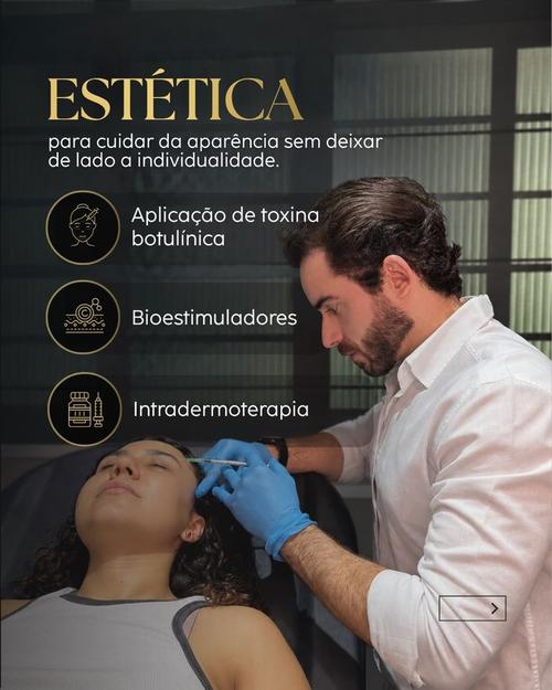 Post: Estética com toxina botulínica, bioestimuladores e intradermoterapia